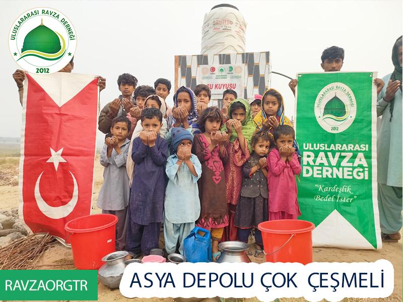 Asya Motorlu Depolu ve Çok Çeşmeli Su Kuyusu