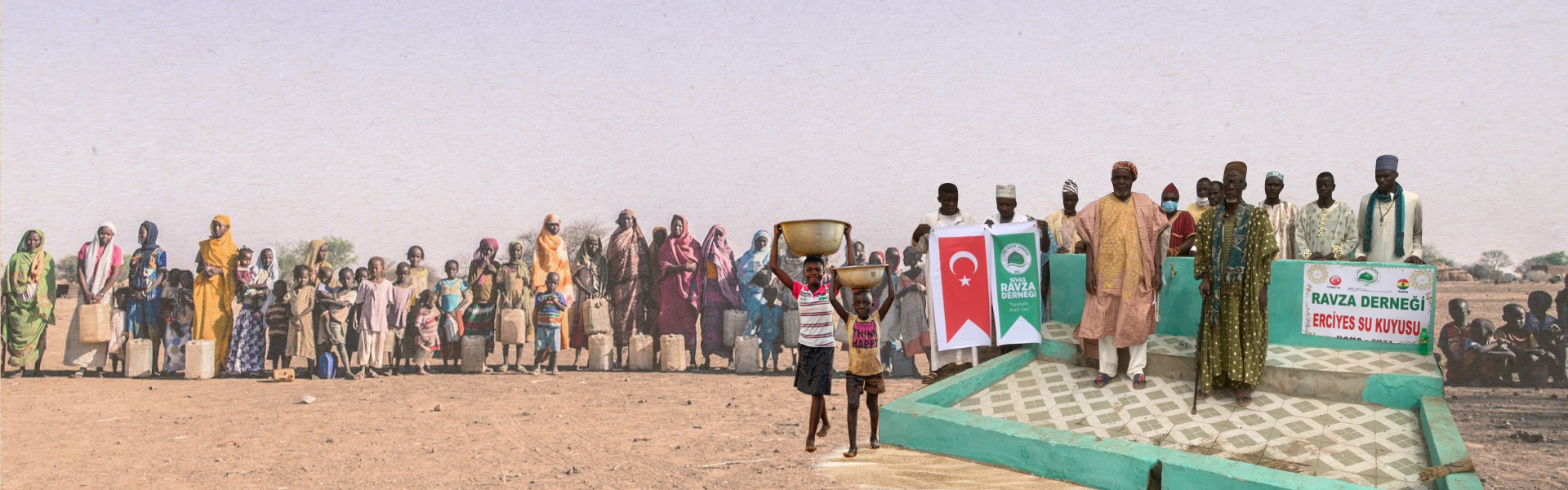 Susuz Yüreklere Umut Ol