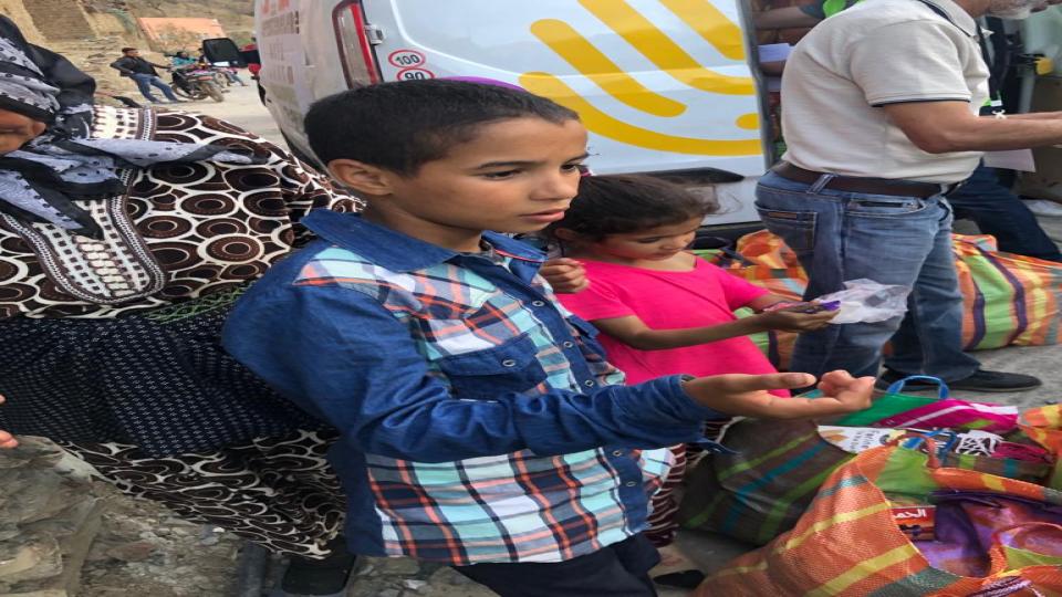 fastaki kardeşlerimiz için hazırlanan gıda kolilerimizi dağıtıma çıktık