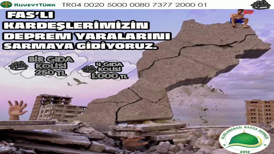 fastaki kardeşlerimiz için hazırlanan gıda kolilerimizi dağıtıma çıktık