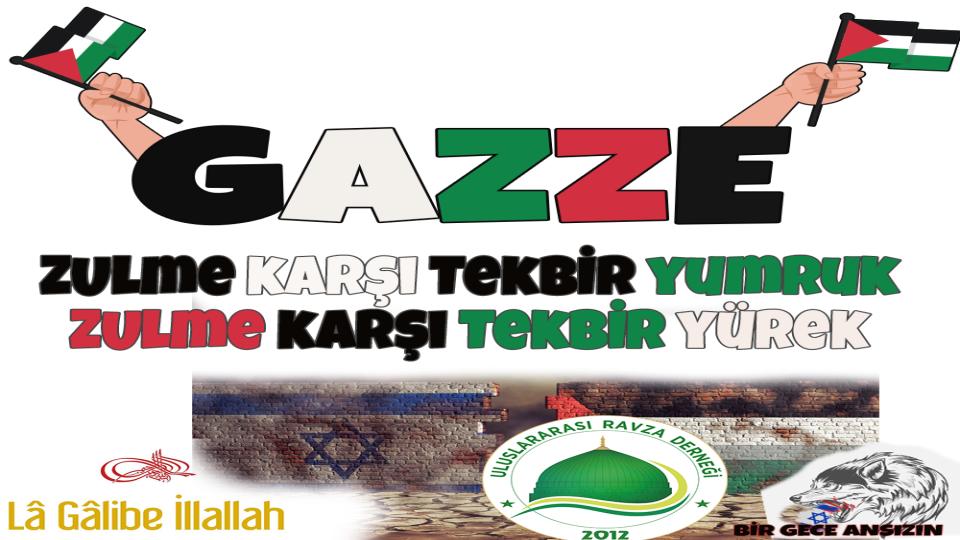 gazze yardım bekliyor
