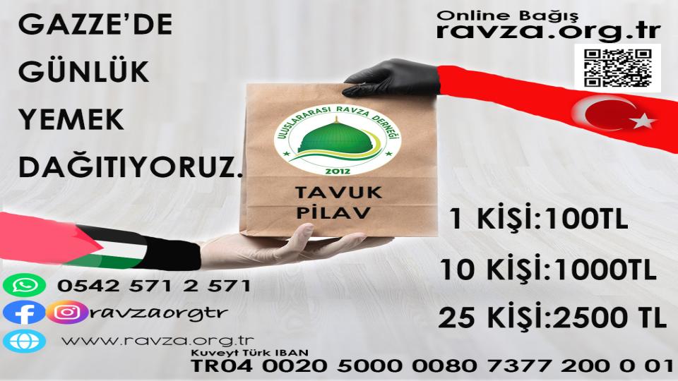 GAZZEYE UZANAN ELİNİZ ULUSLARARASI RAVZA DERNEĞİNİZ