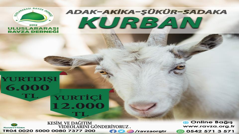 Kurbanınızla Uzak Coğrafyalara Umut Olun!