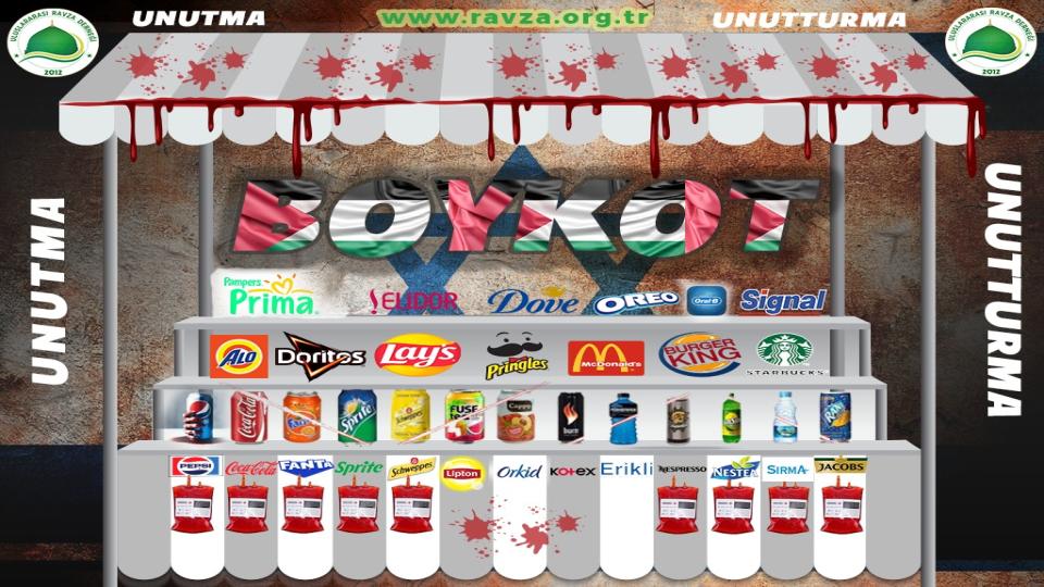 Gazze İçin Susma, Boykot Et!