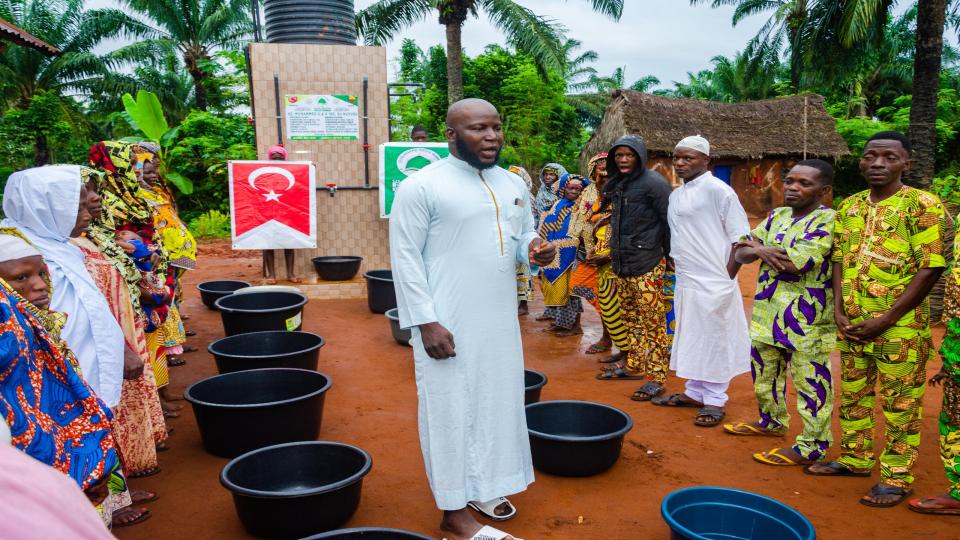 Peygamber Efendimiz (S.A.V) Adına 160. Hisseli Su Kuyusu Açılışı Yapıldı.