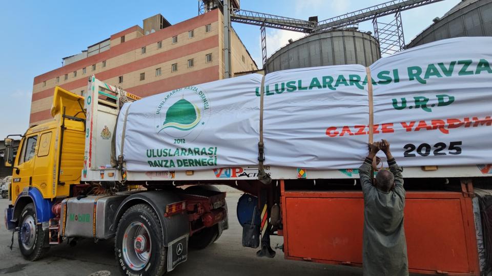 17. Yardım Tırımız Gazze’ye Ulaşmak Üzere Yola Çıktı.