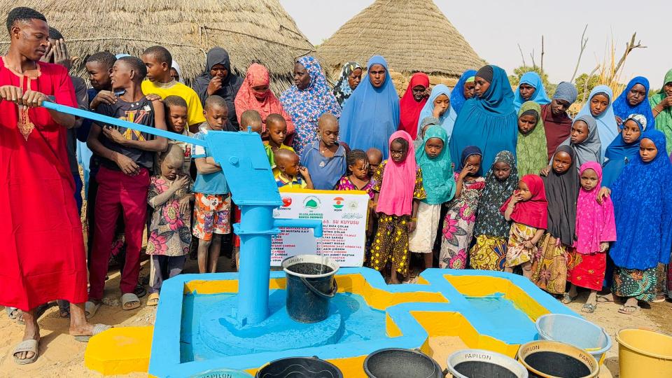 Peygamber Efendimiz (S.A.V) Adına Başlatılan 165. Hisseli Su Kuyusu Tamamlandı.