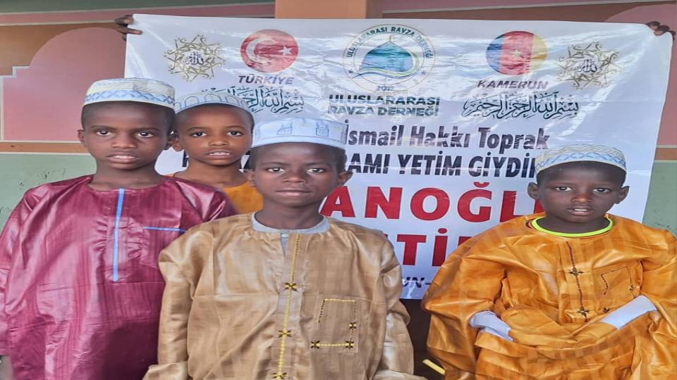 ULUSLARARASI RAVZA DERNEĞİ RAMAZAN BAYRAM'INDA DA YETİM ÇOCUKLARIMIZIN YANINDA.