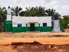 Siz Değerli Bağışçılarımızın Katkısı ile Afrika Nijerya'daki Muhsinin Cami Hizmete Girdi.