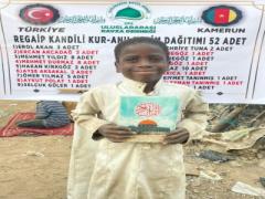 “Kur’an-ı Kerim Hediyesiyle Afrika’da Gönüllere Rahmet Taşıyoruz..