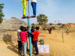 Peygamber Efendimiz (S.A.V) Adına 162. Hisseli Su Kuyusu İçin Çalışmalar Sürüyor.