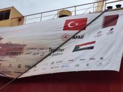 11 OCAK 2026'DA YARDIM GEMİMİZ SUDAN'A GİTMEK ÜZERE HAREKET ETTİ