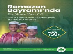 ULUSLARARASI RAVZA DERNEĞİ RAMAZAN BAYRAM'INDA DA YETİM ÇOCUKLARIMIZIN YANINDA.