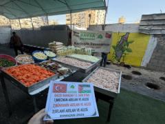 RAMAZAN BOYUNCA ONBİNLERCE GAZZELİ KARDEŞLERİMİZE İFTAR VERMEYE DEVAM EDECEĞİZ .