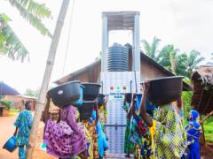 Afrika'da Benin'de Mart 2026 da açtığımız Depolu, Çok Çeşmeli Su Kuyumuz Allah’ın izniyle faaliyete geçmiştir.