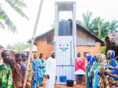 Afrika'da Benin'de Mart 2026 da açtığımız Depolu, Çok Çeşmeli Su Kuyumuz Allah’ın izniyle faaliyete geçmiştir.