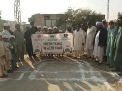 Pakistan\'da Yapımına Başlanan Hüseyin Yılmaz ve Ailesi Camii İnşa Çalışmaları Tüm Hızıyla Devam Ediyor.