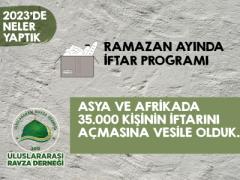 2023 YILI FALİYET RAPORUMUZ