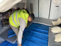 GAZZELİ KARDEŞLERİMİZİN YANINDAYIZ.