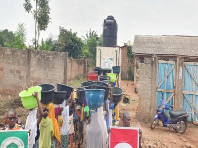 Peygamber Efendimiz (S.A.V) Adına 158. Hisseli Su Kuyusu Açılışı Yapıldı.