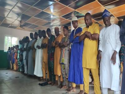 Siz Değerli Bağışçılarımızın Katkısı ile Afrika Nijerya\'daki Muhsinin Cami Hizmete Girdi.