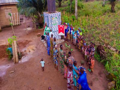 Peygamber Efendimiz (S.A.V) Adına 164. Hisseli Su Kuyusu Tamamlandı.