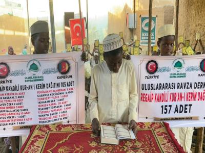 “Kur’an-ı Kerim Hediyesiyle Afrika’da Gönüllere Rahmet Taşıyoruz..