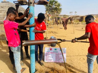 Peygamber Efendimiz (S.A.V) Adına 162. Hisseli Su Kuyusu İçin Çalışmalar Sürüyor.