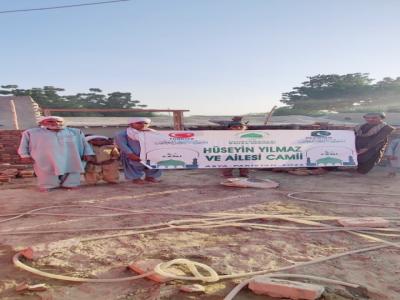 Pakistan\'da Yapımına Başlanan Hüseyin Yılmaz ve Ailesi Camii İnşa Çalışmaları Tüm Hızıyla Devam Ediyor.