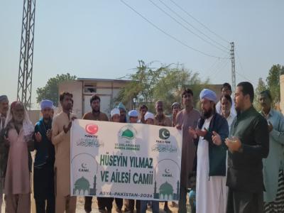 Pakistan\'da Yapımına Başlanan Hüseyin Yılmaz ve Ailesi Camii İnşa Çalışmaları Tüm Hızıyla Devam Ediyor.
