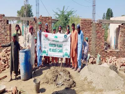 Pakistan\'da Yapımına Başlanan Hüseyin Yılmaz ve Ailesi Camii İnşa Çalışmaları Tüm Hızıyla Devam Ediyor.