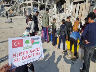 GAZZELİ KARDEŞLERİMİZİN YANINDAYIZ.