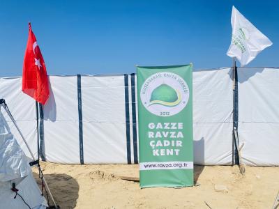 GAZZELİ KARDEŞLERİMİZİN YANINDAYIZ.
