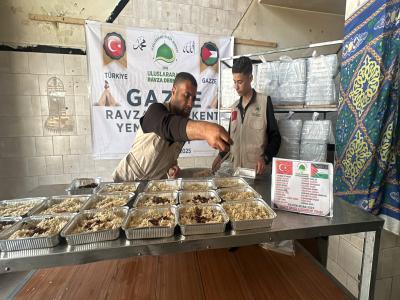 GAZZELİ KARDEŞLERİMİZİN YANINDAYIZ.